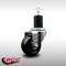 Service Caster 3'' SS Hard Rubber Wheel Swivel 1-3/4'' Expanding Stem Caster SCC-SSEX20S314-HRS-134 - alternate 4